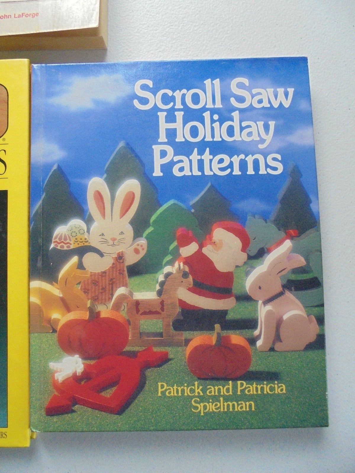 Woodworking Scroll Saw Pattern Designs Holiday Projects Crafts Book Lot