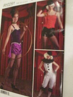 Sexy Costumes Simplicity Pattern R10291  Ringmaster Clown Size 6-14 New Uncut