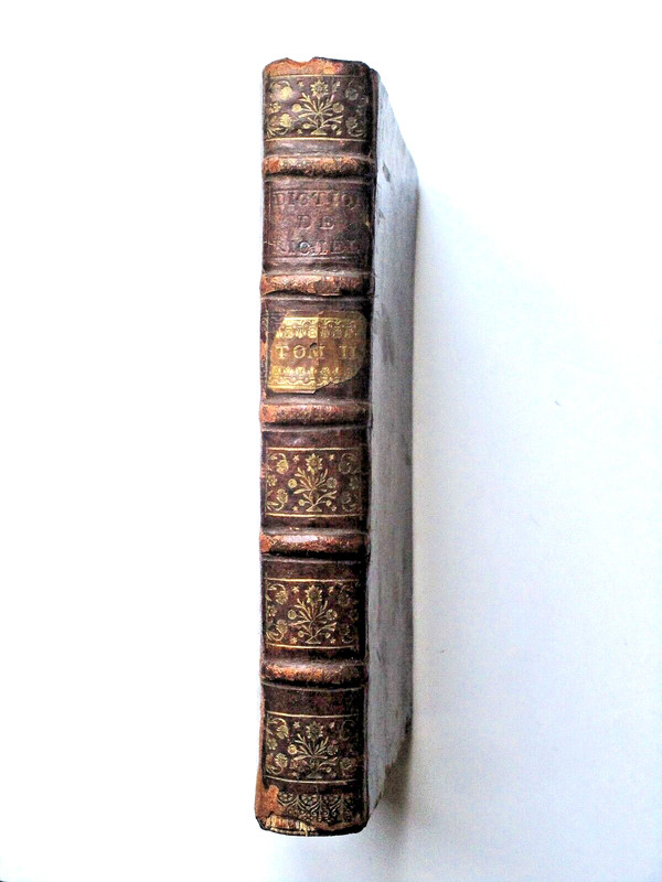 Het Groot Woordboek Der Nederlandsche En Fransche Taele 1739 P. Richelet
