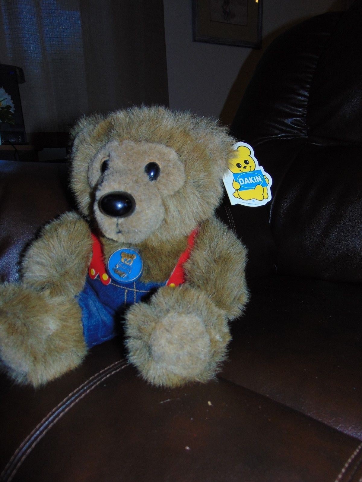 Vintage Dakin Teddy Bear Hillbilly Bear NWT