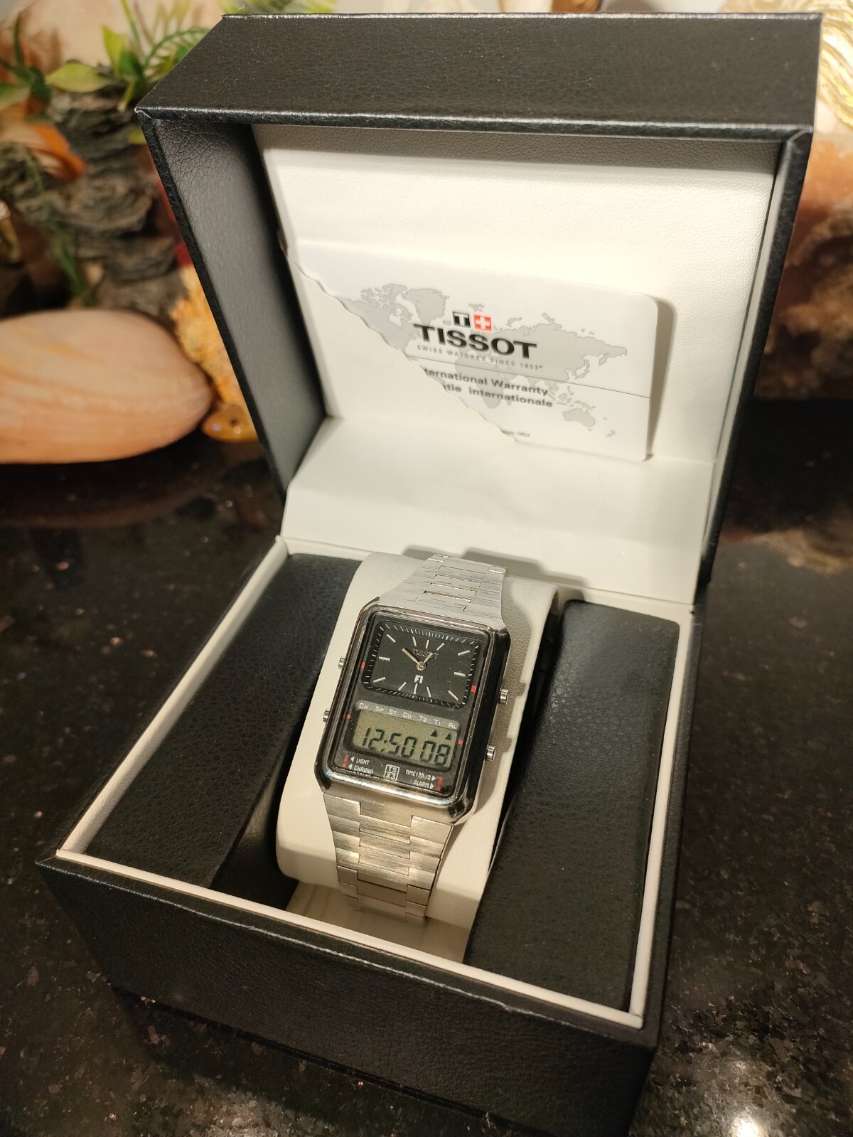 1978 Rare Vintage‏ TISSOT F1 TSX3 Digi-Ana Analog and