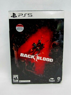 Back 4 Blood (Sony PlayStation 5, 2021) w/ Exclusive B4B Card Deck - SEALED BOX