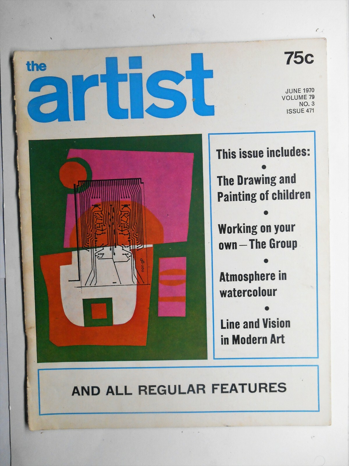 The ARTIST Magazine - June 1970 [Vintage Magazine] Volume 79