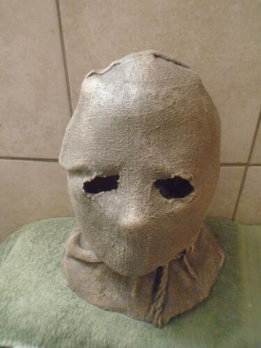 halloween scarecrow rubber mask