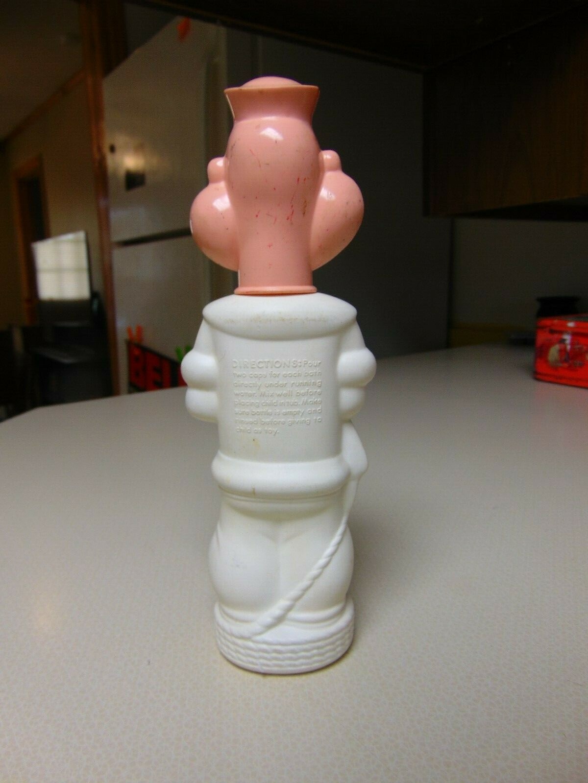 Vintage 1960's POPEYE Soaky Bubble Bath Bottle