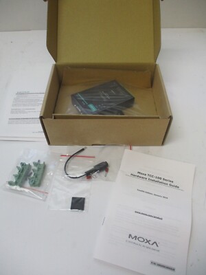 MOXA SERIAL DATA CONVERTER TCC-100 RS-232 TO RS-422/485 CONVERTER