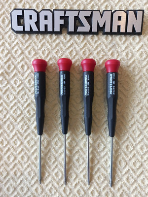 Craftsman Professional TORX 4pc Micro-Tech Precision Screwdriver- USA