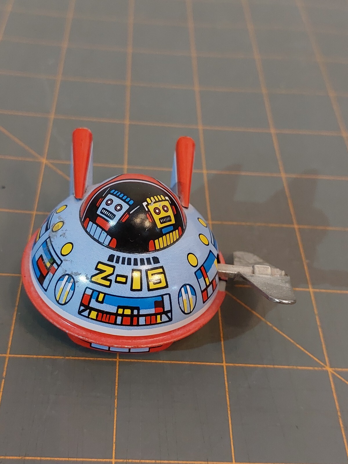 Yonezawa UFO Surveyor Tin Wind Up Toy Japan Z-15 | eBay Yonezawa UFO Surveyor Tin Wind Up Toy Japan Z-15 | eBay