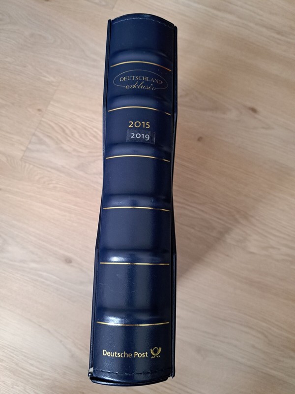 Deutschland Klassik Vordr.+Ringbinder+Schuber Bund 2015 - 2019