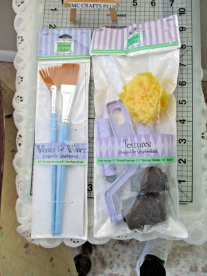PLAID  WEAVES & WAVES & TEXTURES  Paint Brush sets 1 EACH