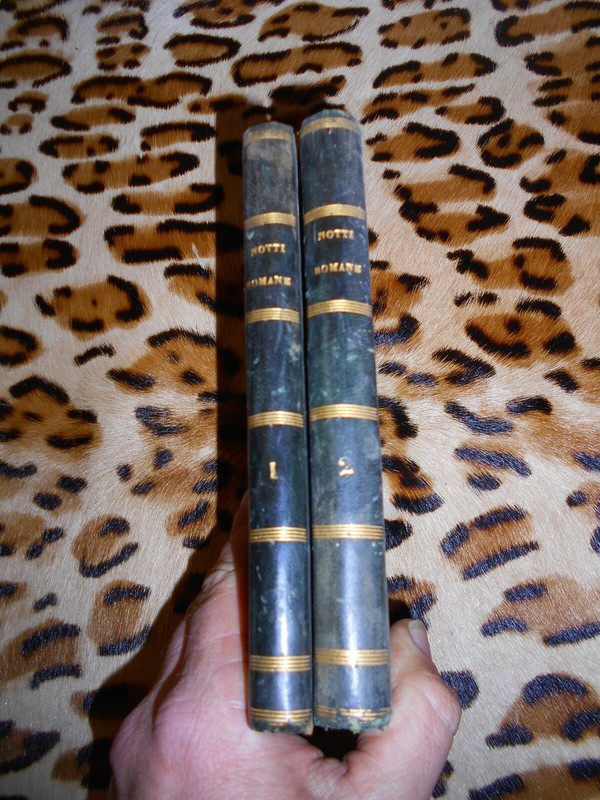 Verri Alessandro : Le Notti Romane, Vol. 1 & 2- Baudry, 1829