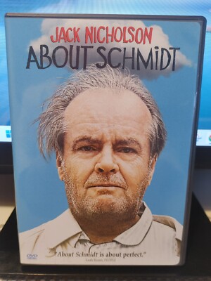 ABOUT SCHMIDT (DVD, 2002) NEW, Sealed