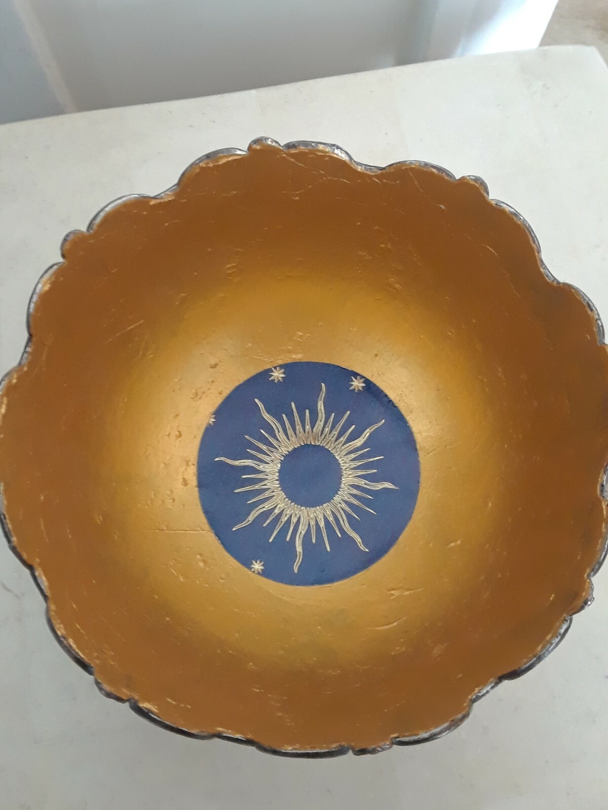 Silver Lion Bowl Corbell