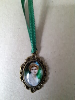 Amulette, Médaillon, Portrait - 2,5 CM - Pièce Unique, Handarbeit, pour Bear Ou