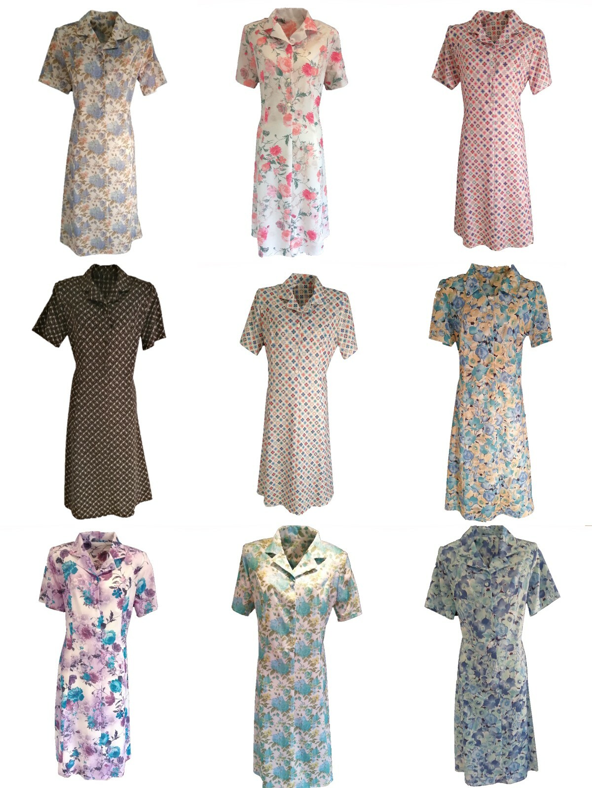 Summer Dress For The Older Woman. Vintage Dresses Elderly Ladies. Sizes 12  - 26. | eBay