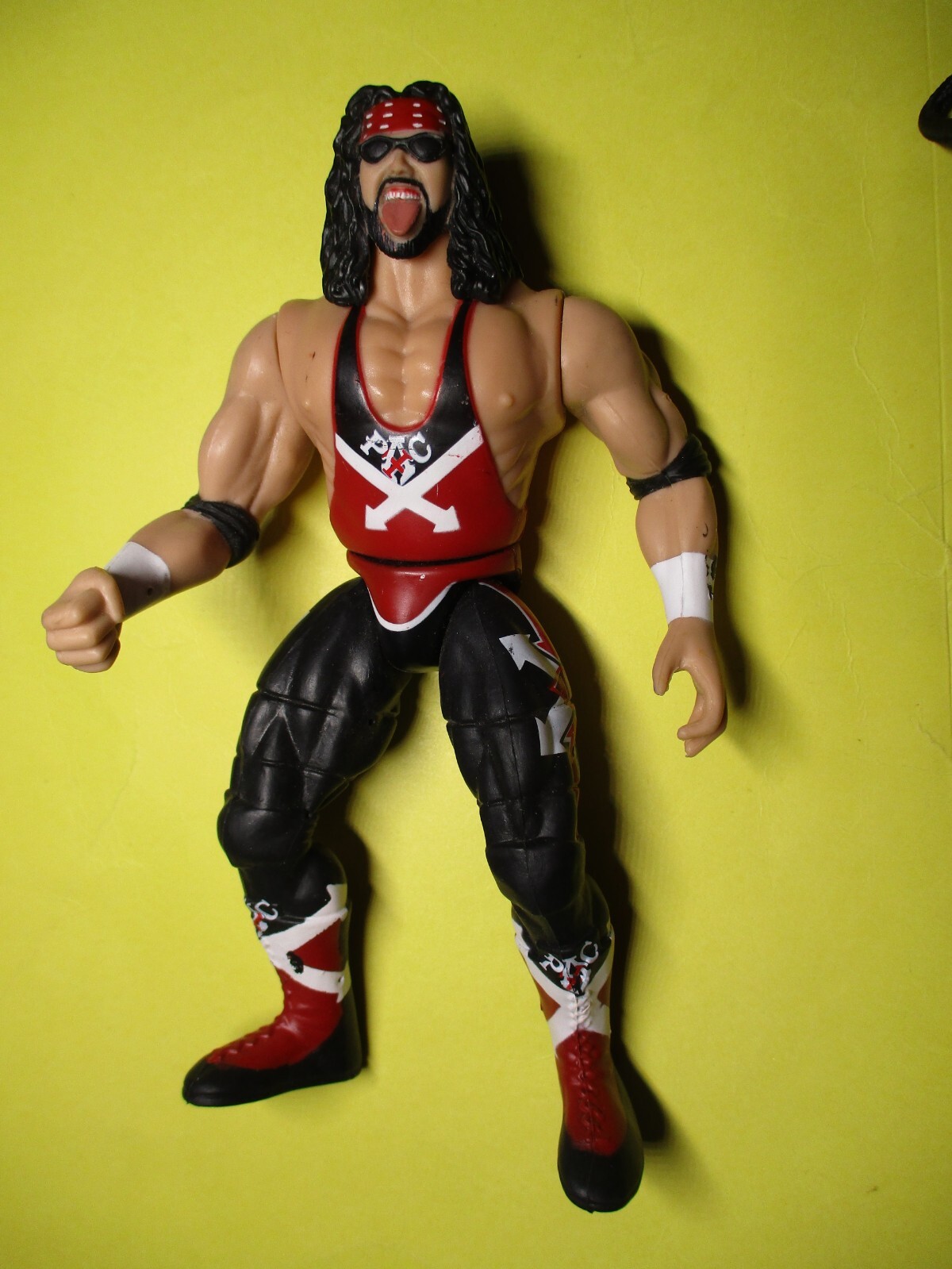 X-Pac WWE/WWF Action Figure Wrestler Tongue Sticking Out WWE