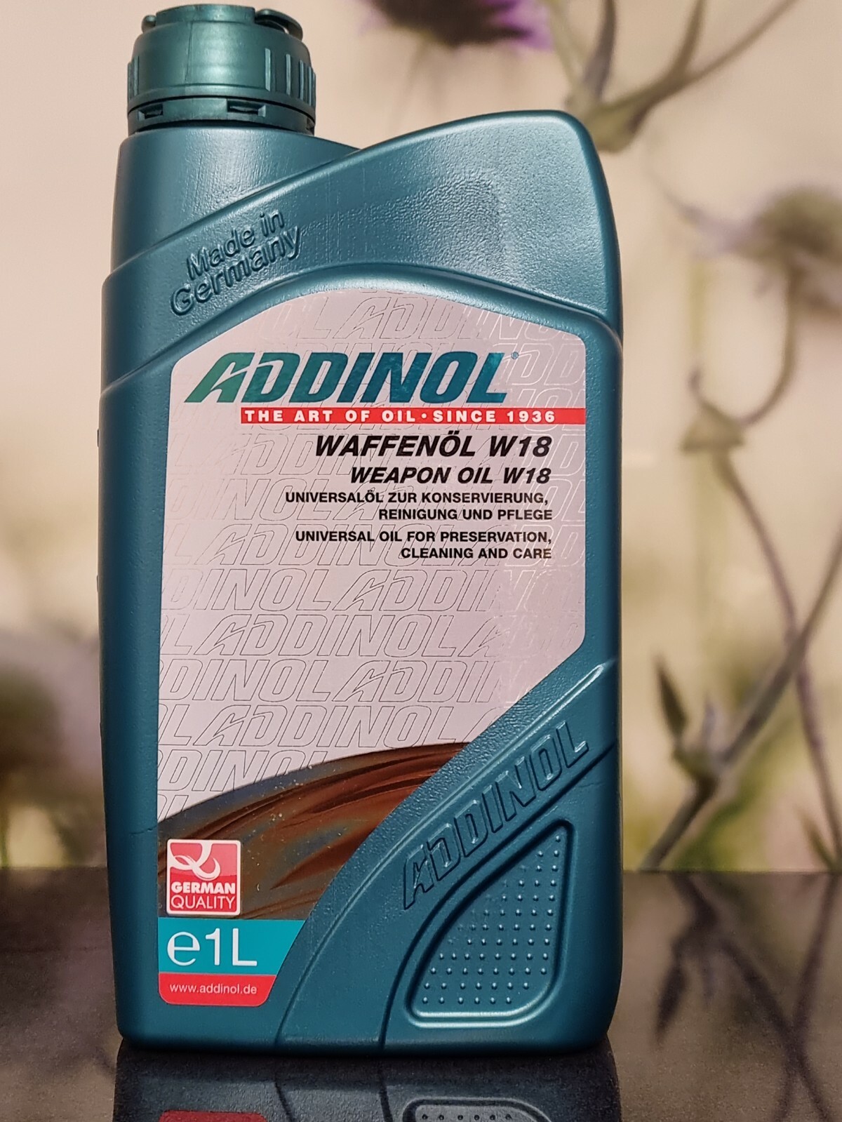 Addinol Waffenöl W18 Spray 200 Ml – Synthetisches Waffenöl Für Schmierung, Konservierung Und Reinigung