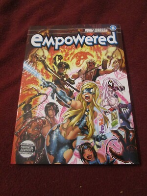 Empowered volume 6 by Adam Warren (2010, TPB) SIGNED first print superhero