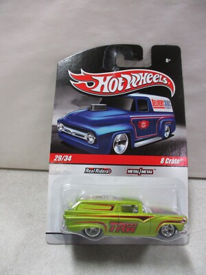 2009 Hot Wheels Slick Rides 8 Crate