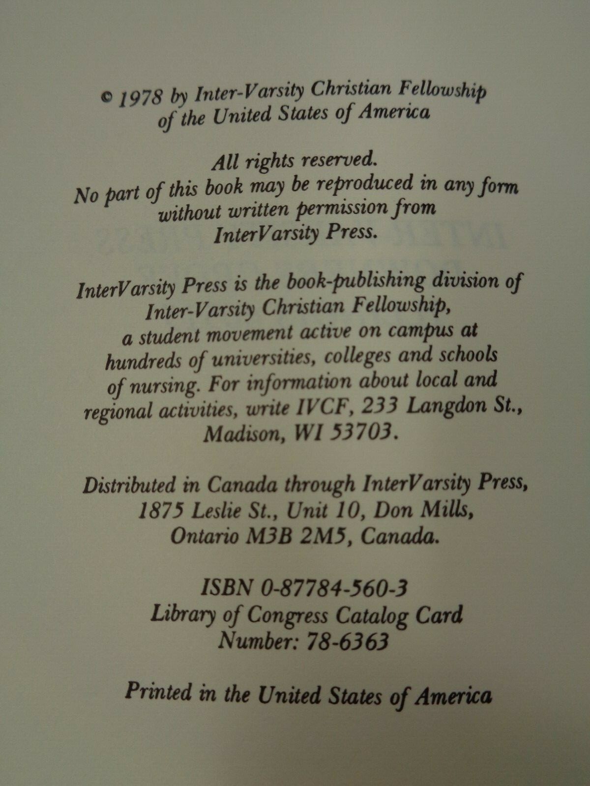 Tower of Geburah 1978 Early Printing