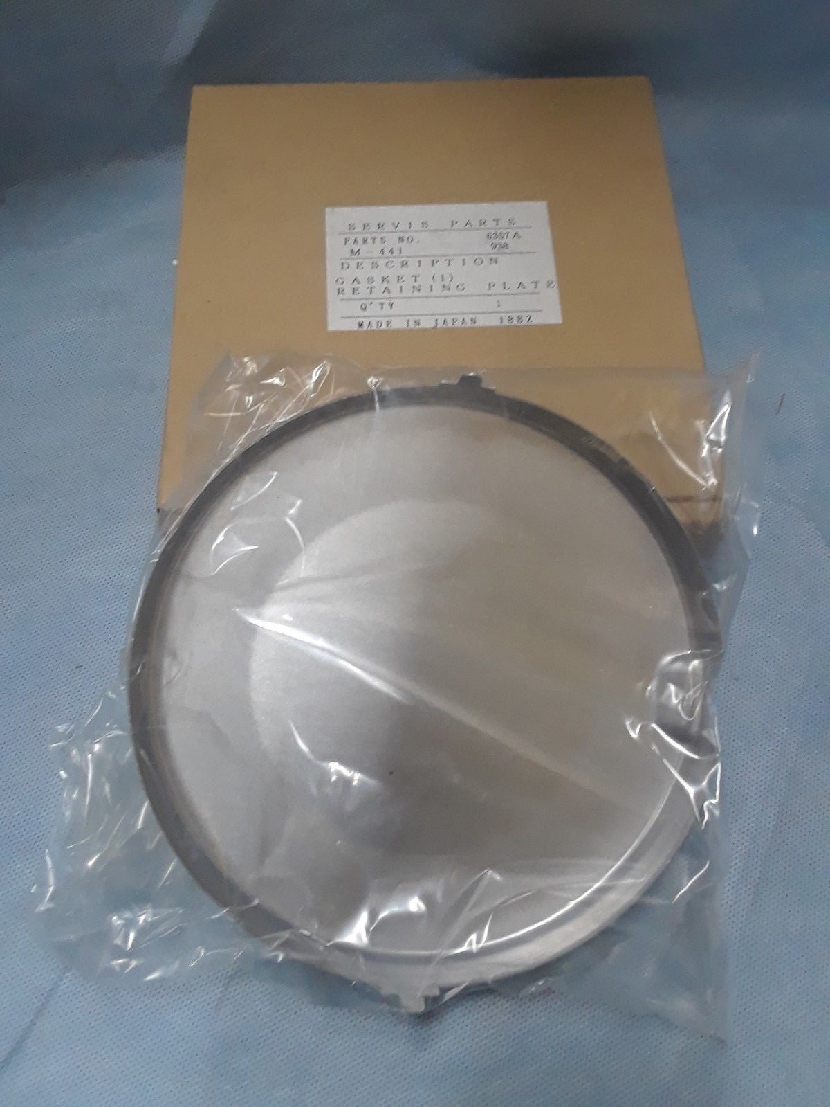 Monitor 40 Oil Heater Base Cover Gasket 6357a New Retaining Plate Gasket