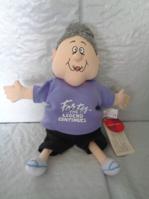 New - Russ - Oldtimers - Forty Plush Doll - 10''
