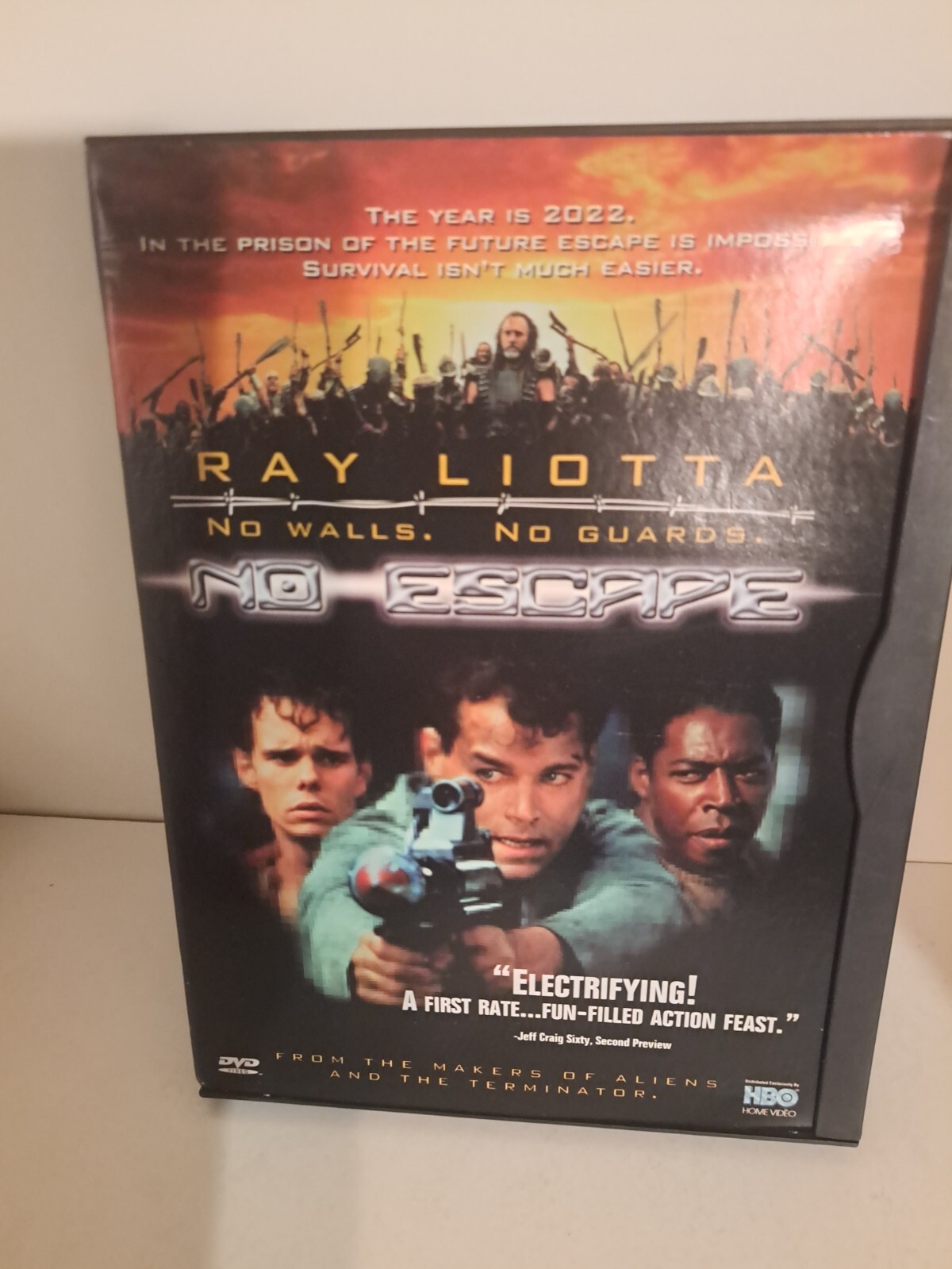 NO ESCAPE rare Sci-Fi dvd FUTURISTIC PRISON ISLAND Ray