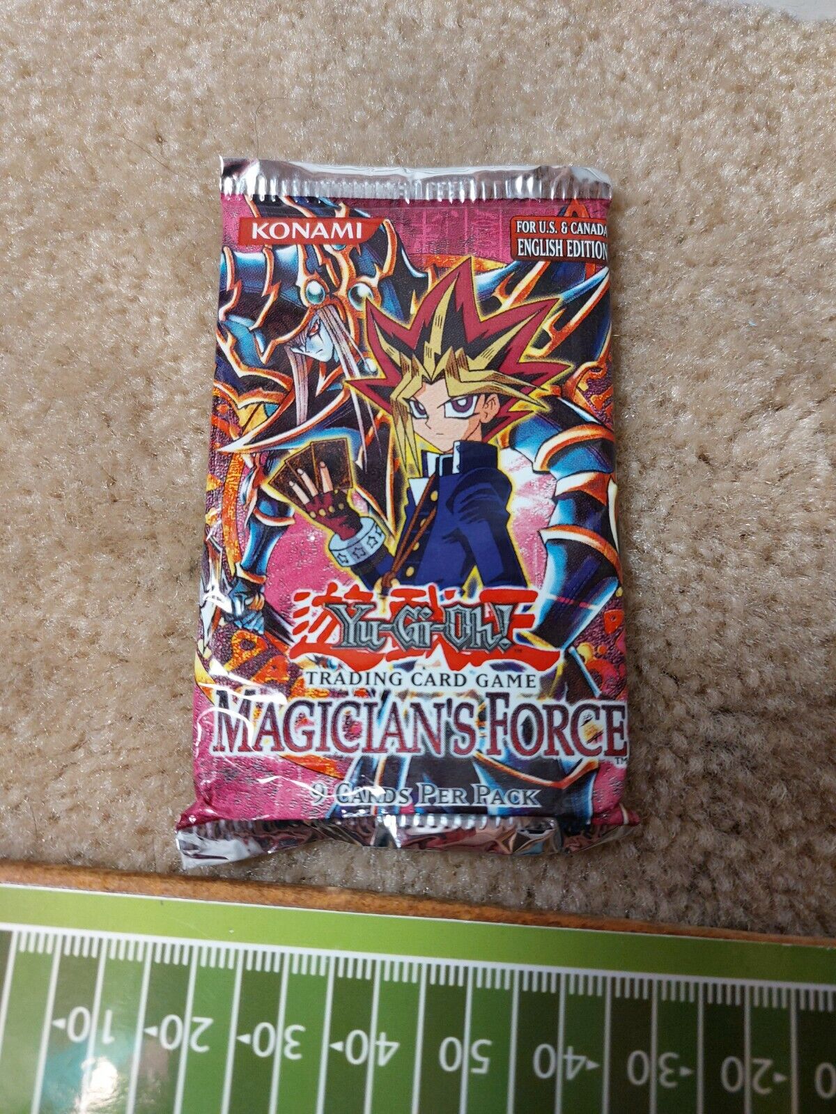 YUGIOH 2003 MAGICIAN'S FORCE BOOSTER PACK, NEW / SEALED YUGIOH 2003 MAGICIAN'S FORCE BOOSTER PACK, NEW / SEALED