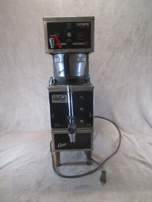 Curtis SCGEM-120A-63 Commercial Coffee Maker With Curtis Satellite Server READ