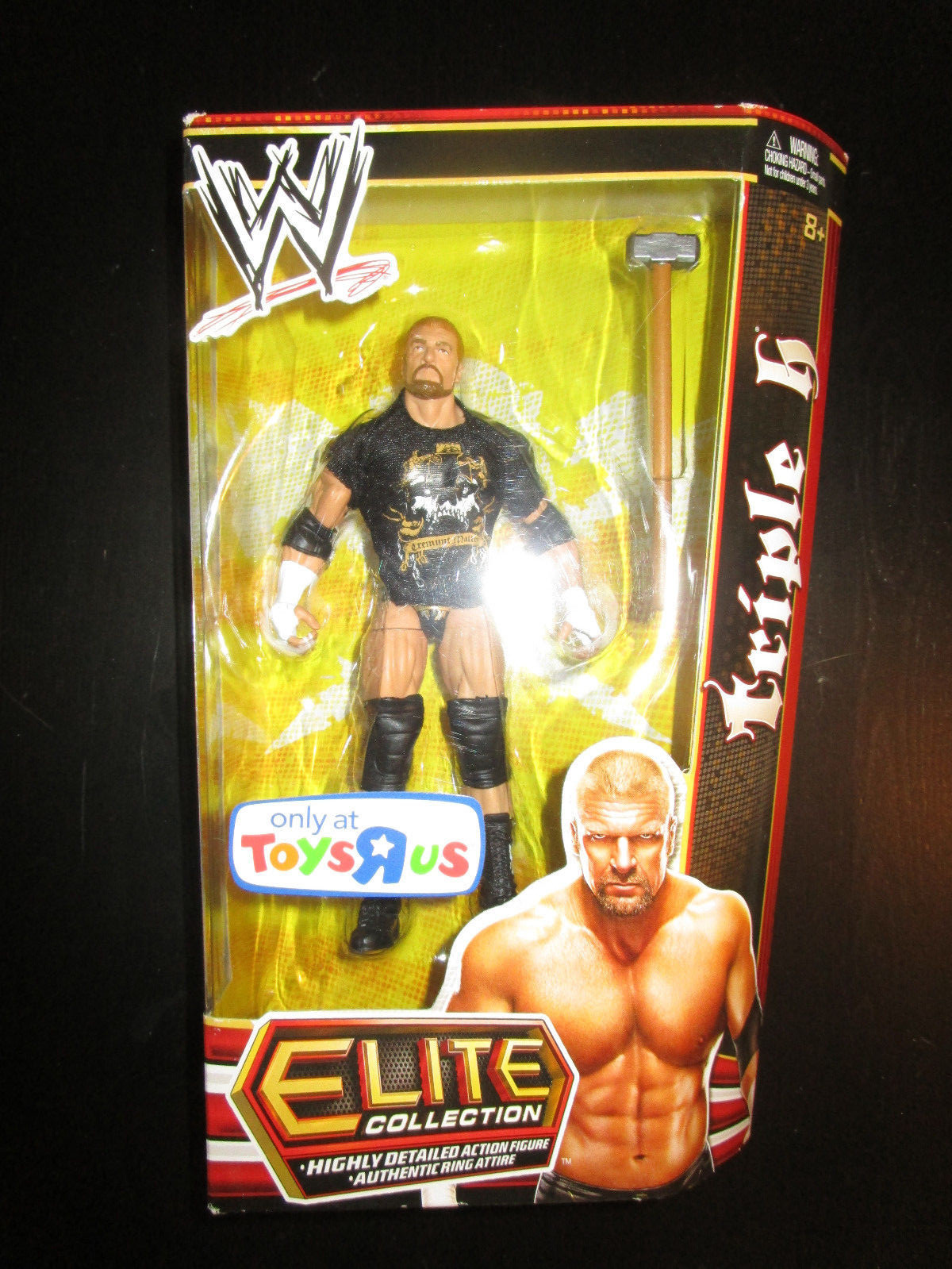 WWE ELITE TRIPLE H FIGURE WRESTLEMANIA 29 TOYS R US WWE ELITE TRIPLE H FIGURE WRESTLEMANIA 29 TOYS R US