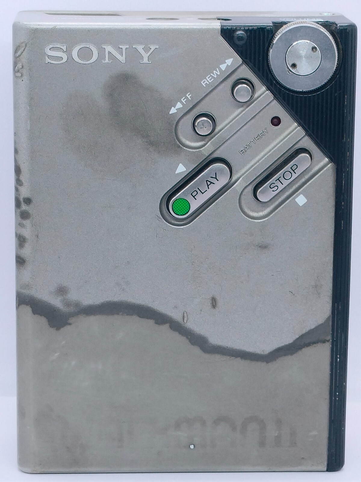 【通電確認済】SONY WALKMAN II WM-2 レッド カセット SONY WALKMAN WM-2 カセットウォークマン レッド ケース付 整備