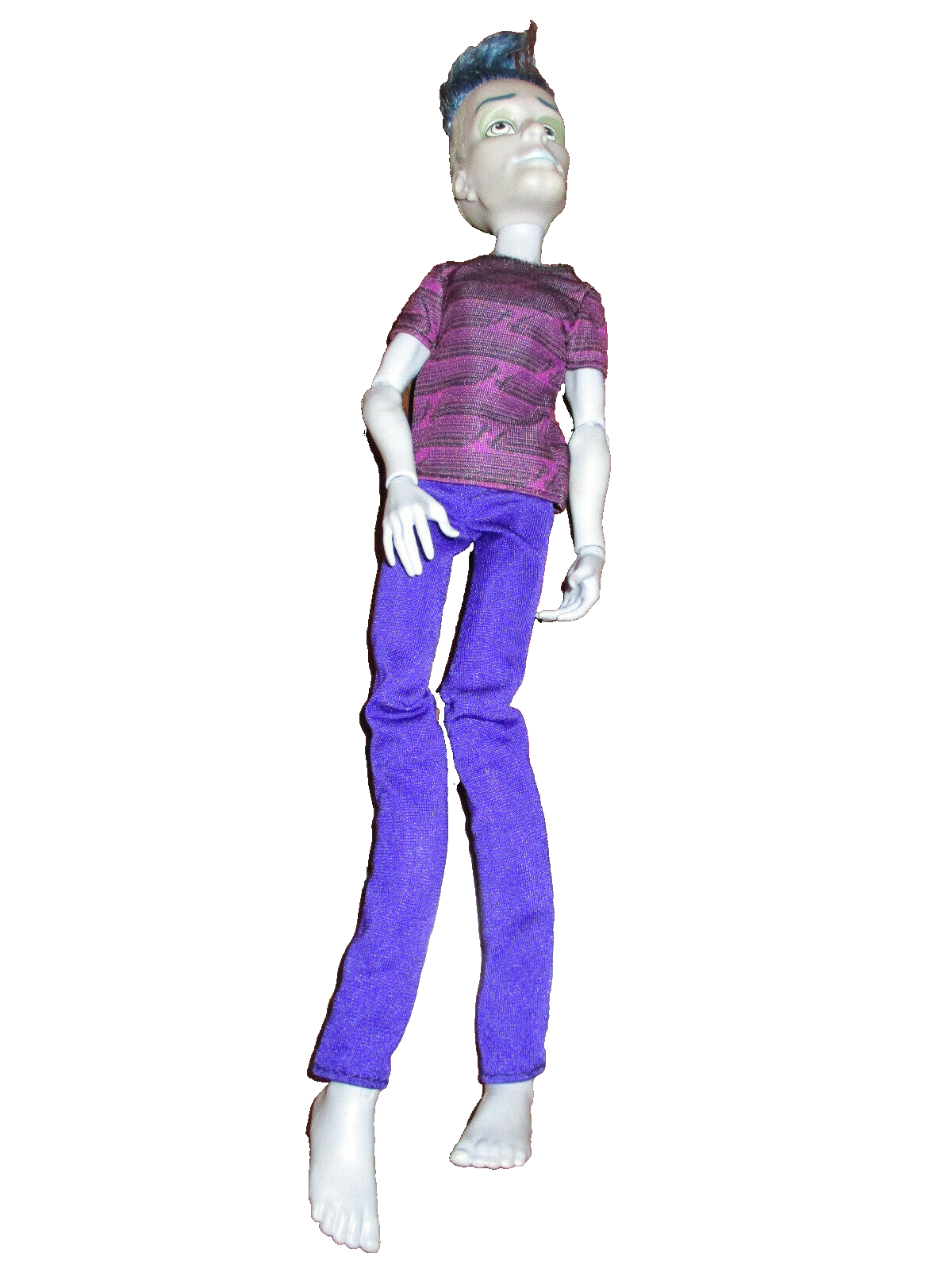 2012 Monster High Slo Mo Student Disembody Council Boy Doll w