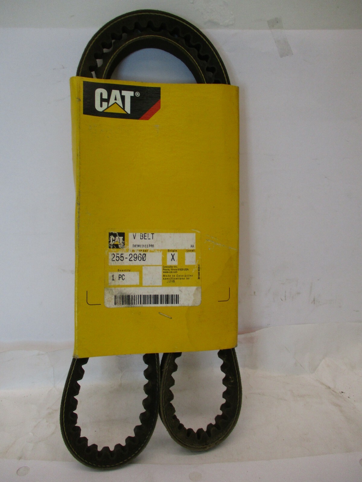 ぽん太 New CAT Caterpillar V-Belt 255-2960 A3043NADC | eBay