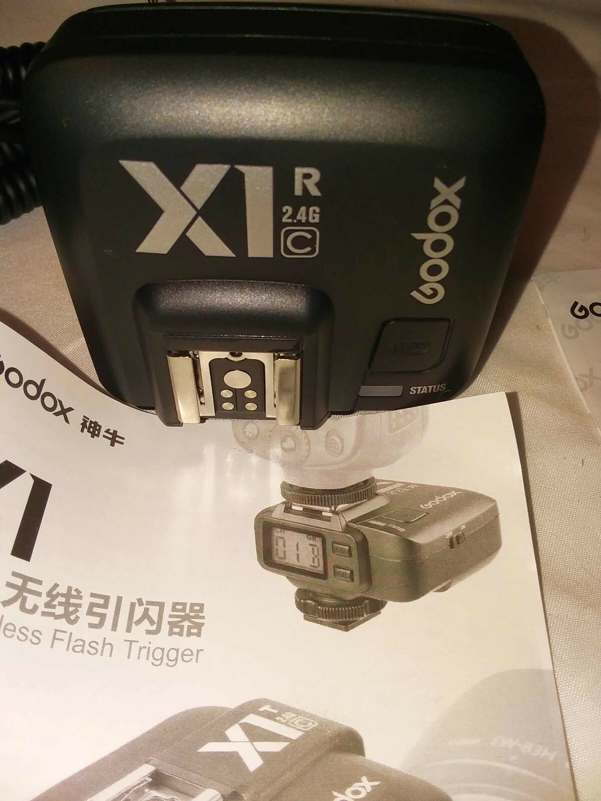 Godox X1R-C TTL 2.4GHz Wireless Flash Trigger Transmitter For Canon EOS Cameras