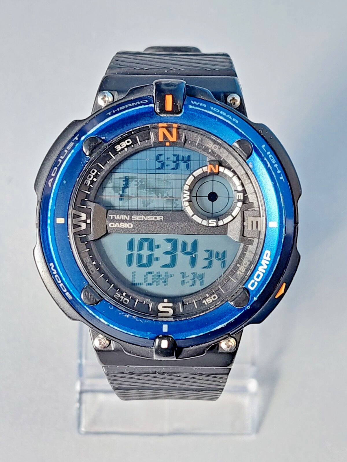 Casio World Time SGW 600H 3451 Watch eBay