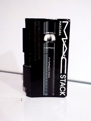 MAC Stack Mascara Superstack Mega Brush Black Mascara .1 oz./ 3 ml NEW Mini Size