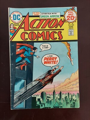 Action Comics 436 1974 Superman Green Arrow