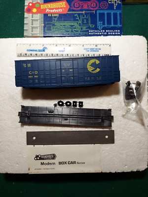 ROUNDHOUSE KIT#1806 C&O WAFFLE BOX CAR