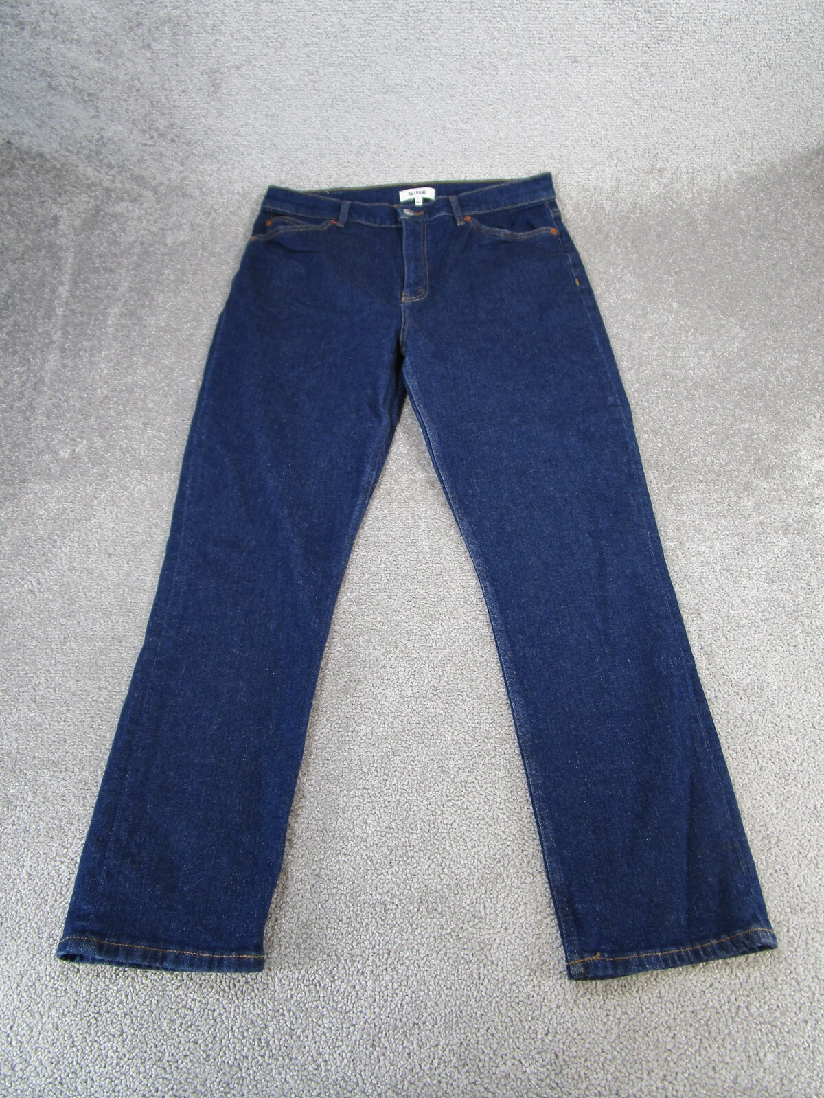 デニム・ジーパン RE DONE Women Denim Pants 1413W7STRTA CLEAN MEDIUM RAF 70S B RE/DONE Jeans | Comfort Stretch High Rise Stove Pipe in Mid 70s