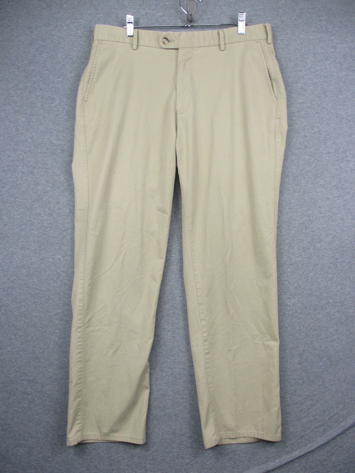 Peter Millar Pants 35 Chino Soft Touch Beige Straight Golf