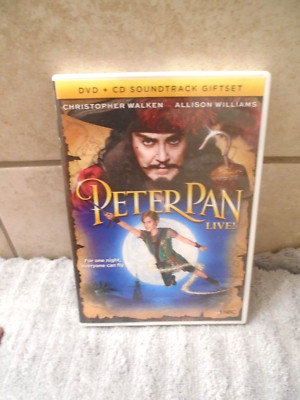 Peter Pan Live! (DVD, 2014)