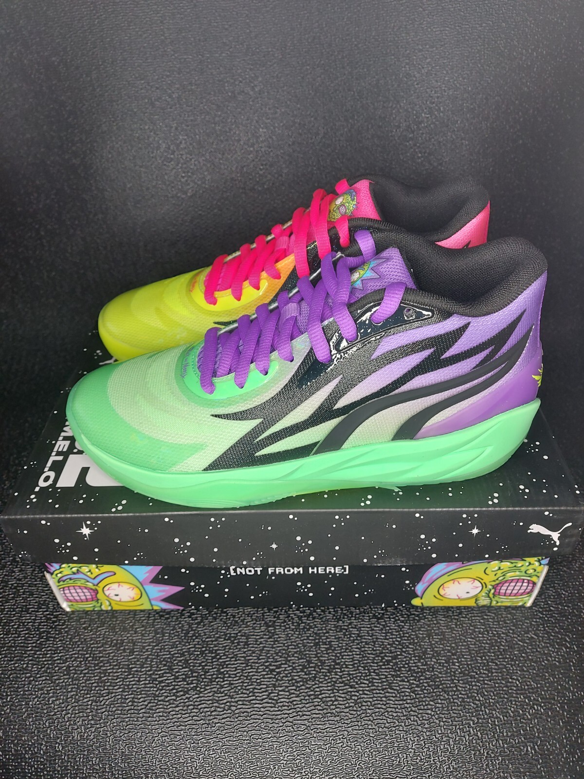 Puma La Melo Ball MB.02 Rick & Morty Adventures Mens sizes