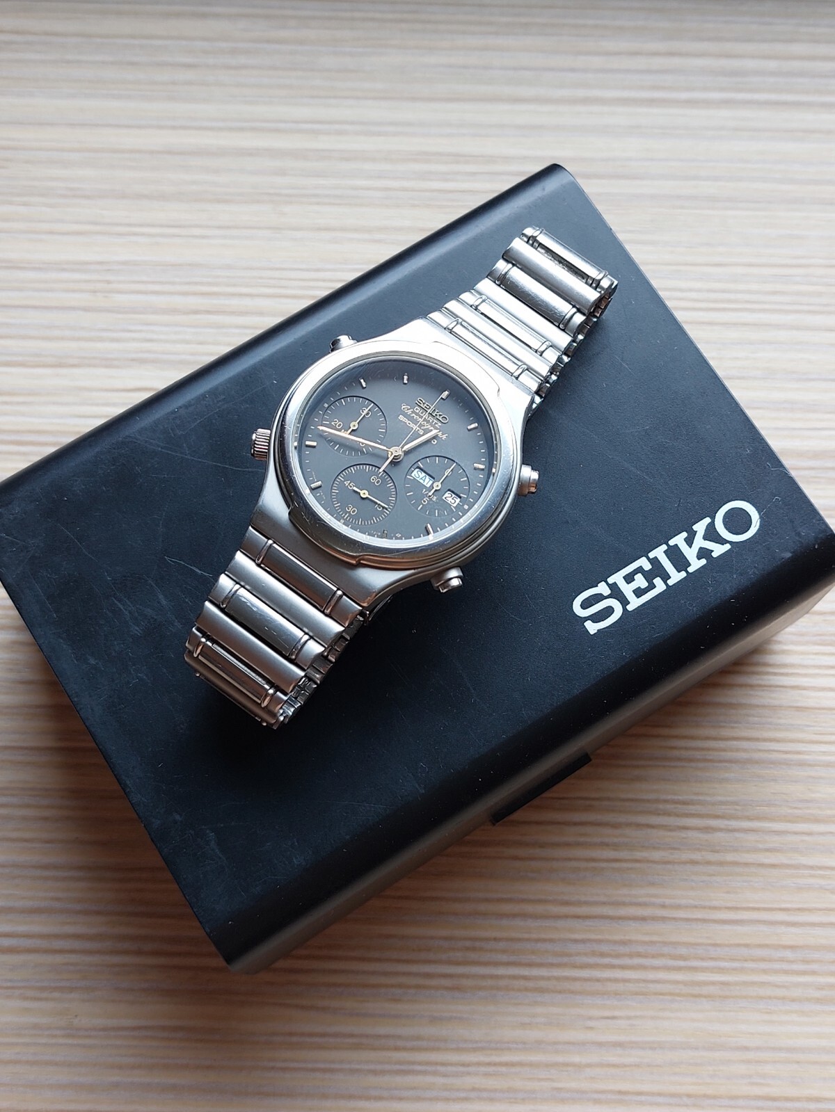 Seiko Quartz Chronograph Sports 150 - ref 7A38-7120 Seiko Quartz Chronograph Sports 150 - ref 7A38-7120