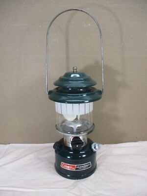 Vtg 1986 Coleman Model 288A700 Two Mantle Gas Camping Lantern NICE PRESSURE (EE)