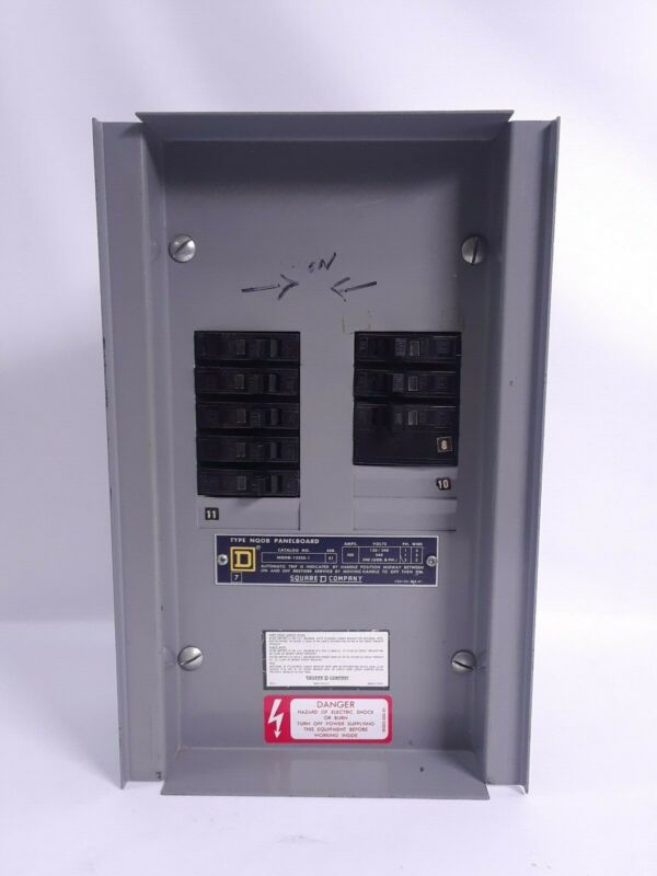 Square D NQOB-12323-1 | 100a Amp 120/240v-ac Power Distribution Panelboard #5707