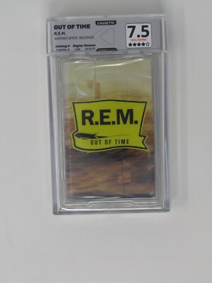 R.E.M. - Out of Time Graded 7.5 - 4.0/5 Cassette Tape Sealed REWIND