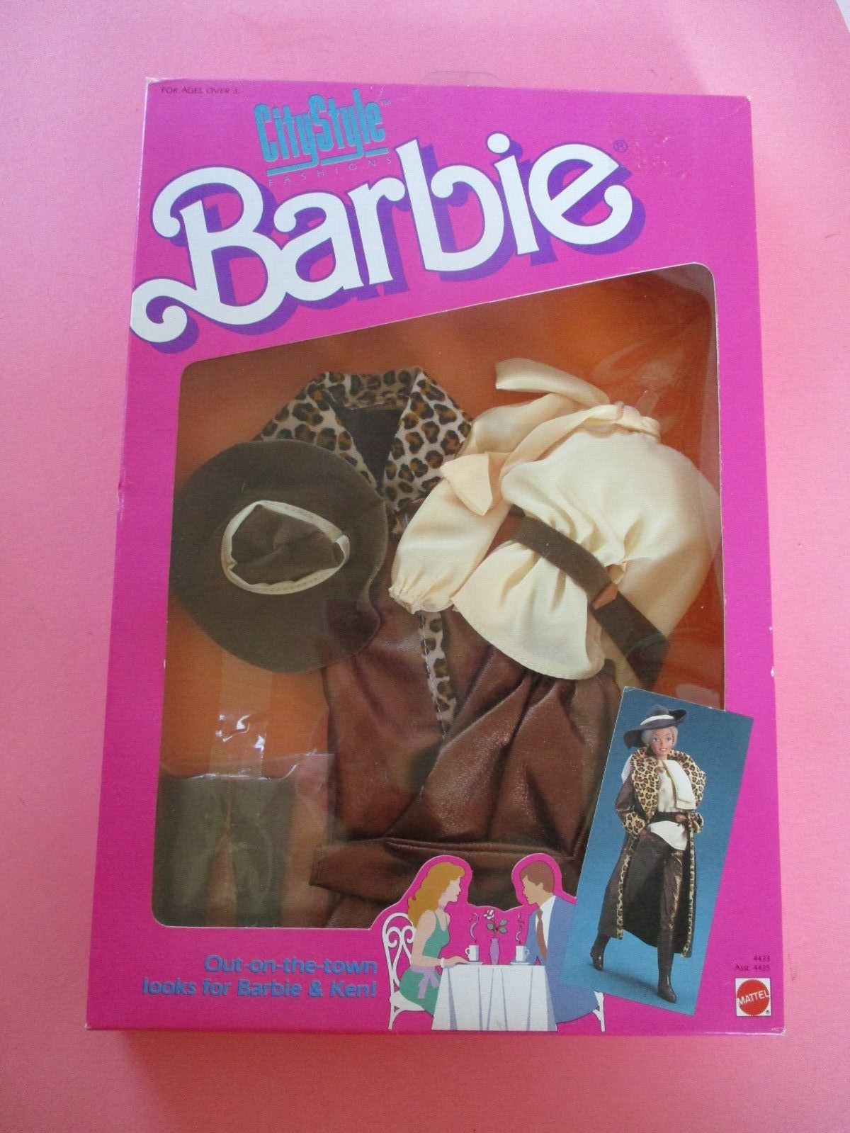 Barbie大型本ASSOULINE美品 Mattel Barbie Style Doll #2453/Asst.2927 Vintage 1992