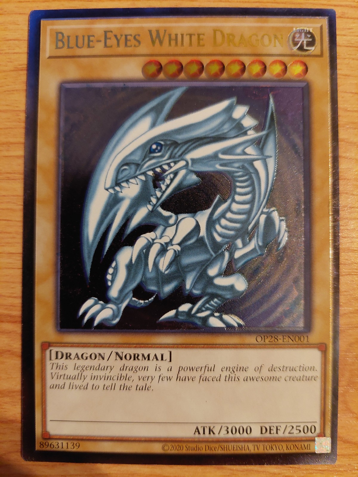 遊戯王カード Blue-Eyes With Dragon KC01-JP033 - Blue-Eyes Ultimate Dragon - Ultra Rare/Japanese