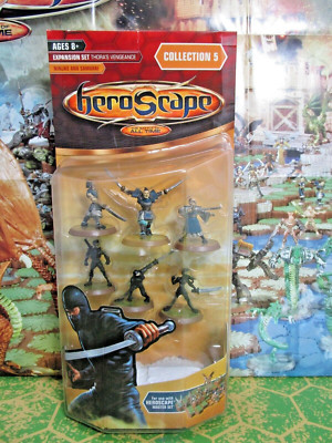 Heroscape Ninjas and Samurai NIB from Wave 5 Thora's Vengeance