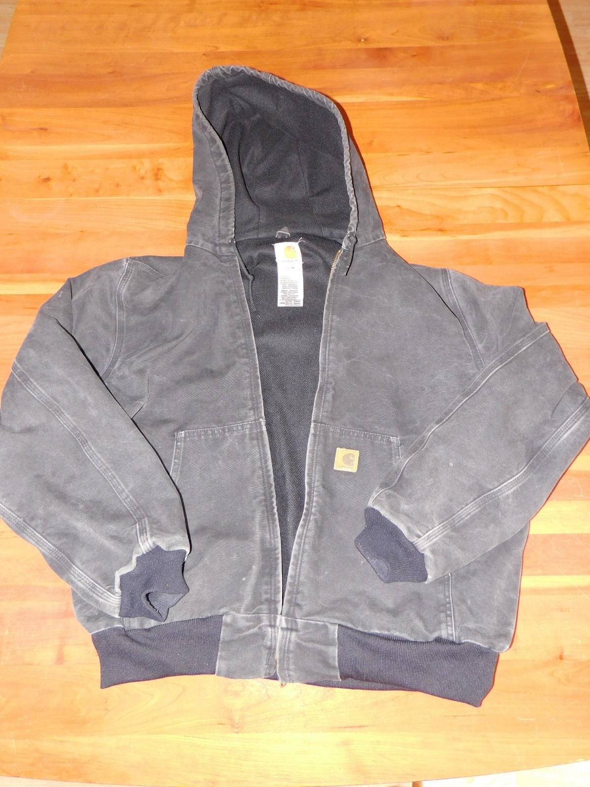 Carhartt Black Jacket J160 BLK 2006 Size Mens L | eBay